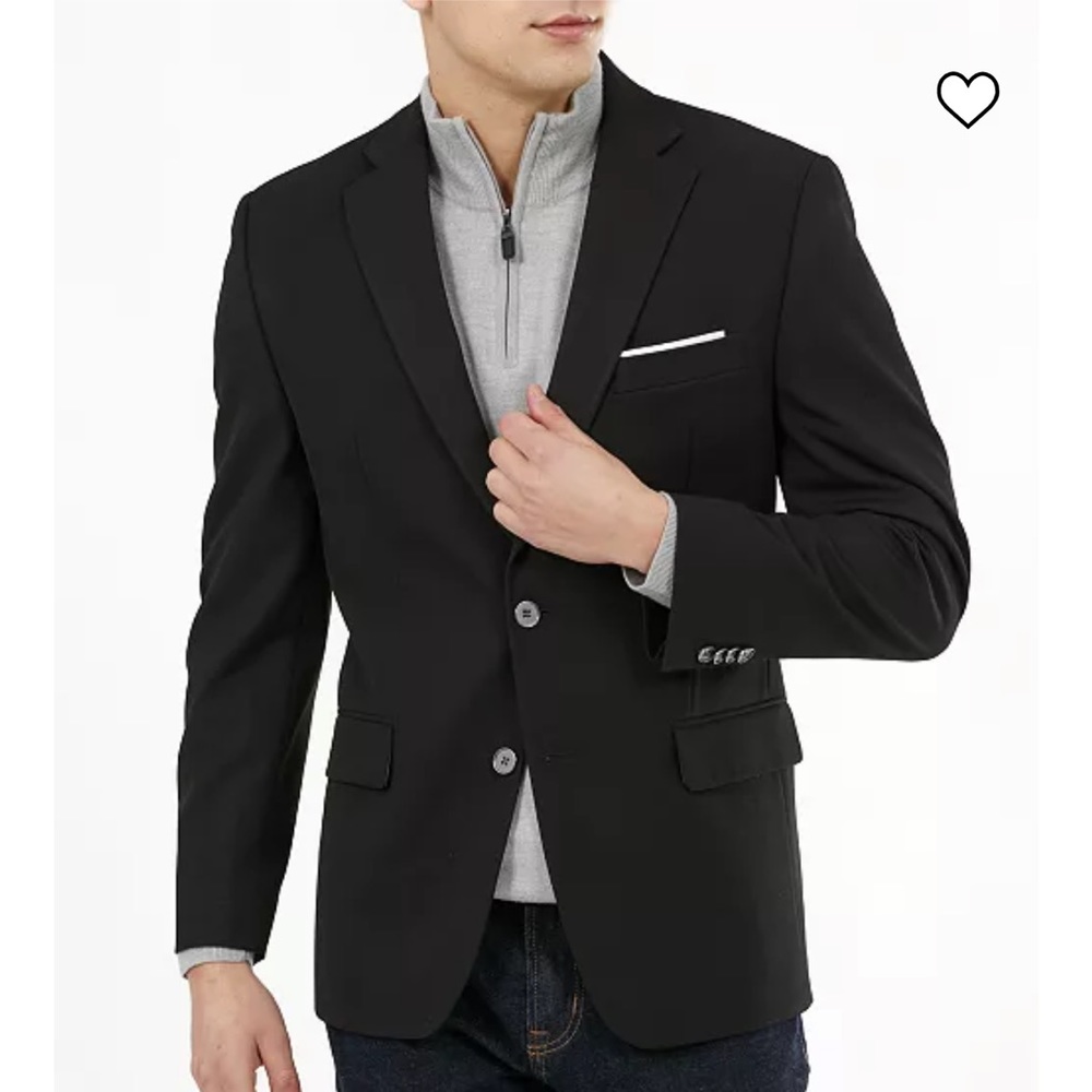 MICHAEL KORS BLACK BLAZER 40S